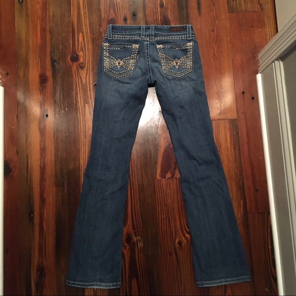 Rock 47 Wrangler boot cut jeans